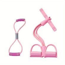 Yoga Pedal Puller and Resistance Band Set 2 Pcs