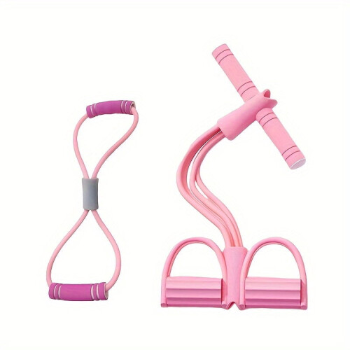 Yoga Pedal Puller and Resistance Band Set 2 Pcs