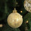 Clear Fillable Plastic Christmas Ornaments Gold 6-Pack 4