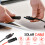 Solar Panel Extension Cable 12AWG 10FT 2PCS 3