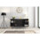 Creative Furniture Tide Crest 140cm Black Sideboard Gold - Modern Fluted Design 6