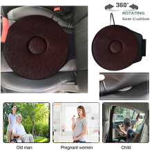 Swivel Seat Cushion for Car and Office Use 16x16 in