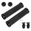 Mountain Bike Grips ABS Black with Lock Ring 1 Set 1