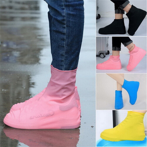 Waterproof Shoe Covers Silicone Rubber Non-Slip Rain