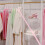 LEORX Pink Clothing Reaching Rod Adjustable Telescoping 5
