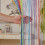 Rainbow Glitter Door Curtain with Silver Thread Boho Beaded 8
