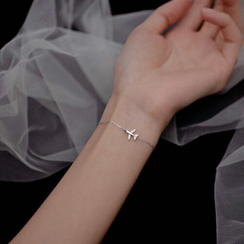 Sterling Silver Adjustable Bracelet for Women S925