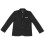 Boys Blazer Slim Fit Double-Button Formal Jacket Black Size 1