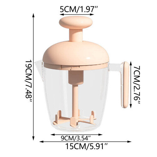 Manual Egg Beater Hand Crank Whisk with Strainer 2