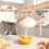 Manual Egg Beater Hand Crank Whisk with Strainer 5