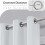 Blackout Curtains White Grommet Panel 39.37"W x 78.75"L 7