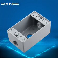 Weatherproof Metal Outdoor Outlet Box Wall Mount