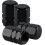 Tire Valve Caps with Rubber Gasket 4-Pack Black 1