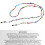 Metal Eyeglass Chain Multi Color Strong Strap 3