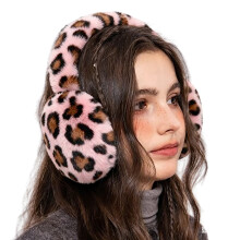 Fuzzy Faux Earmuffs Warm Foldable One Size