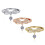 Butterfly Thumb Ring 925 Sterling Silver with Cubic Zirconia 2