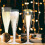 Disposable Champagne Glasses Clear Plastic Crystal-Like 25 1