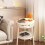 Multifunctional Side Table with Drawer 1pc 5