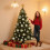 Christmas Tree Ornaments Set Shatterproof 48PCS Star Topper 1