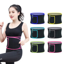 Waist Trimmer Belt with Phone Pocket Breathable Stretch