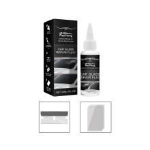 Glass Repair Liquid for Auto Cracks, 30 ml with Curing Film