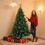 Christmas Tree Ornaments Set Star Topper 48 Pieces 1