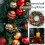 Christmas Tree Balls Red Gold Plastic 1.57 Inch 7