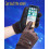 Men's Leather Winter Gloves Fleece-Lined Windproof Thermal 4