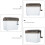 Supvox Compact Shredder Plastic Black 1 Set 6