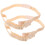 WINOMO Low Back Bra Strap Extender Beige 2-Pack 4