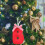 Décorations de Noël en feutrine rouge, lettres A-Z, 26 pièces 4