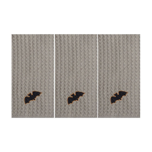 Halloween Towel Set Cotton Embroidered 3 Pieces 1