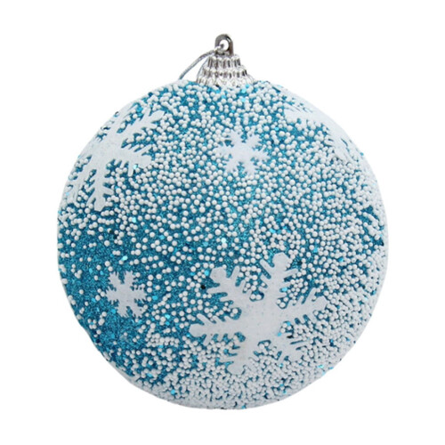 3.1 inch Blue Shatterproof Christmas Ornaments 12 Pack 1