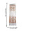 Floral Print Voile Curtains Semi-Sheer 5 Pcs 2