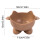 Cat Drinking Bowl Large Capacity Wide Mouth 3
