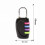 4-Digit Combination Padlock Blue 2-Pack 3