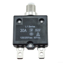 Resettable Circuit Breaker Panel 30A Overload Protection