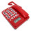Caller ID Corded Phone Adjustable Ringtone 16 Memory 3