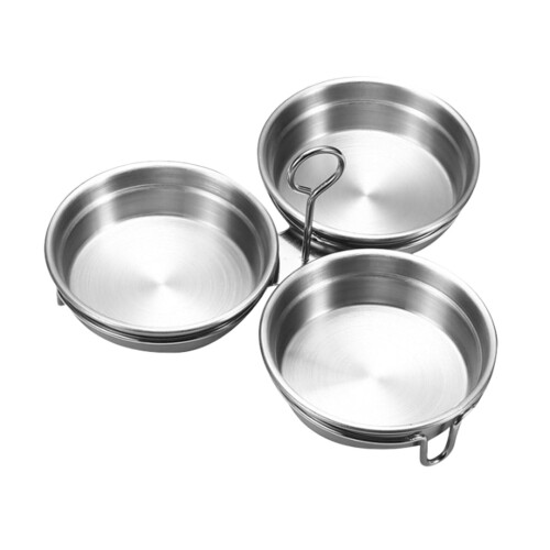 Stainless Steel Egg Poacher Heart Shape 304 1