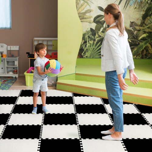 Foam Floor Tiles Interlocking Puzzle Mat 12 pcs 2