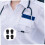 LEORX Stethoscope Earbuds Black PVC 4 pcs 5