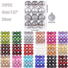 Halloween Decorations Balls Orange Purple Black 4cm