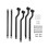 MLINS Motorcycle Saddle Bag Support Rack 1