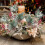 Red Berry and Pine Artificial Holly Stems 12 inch 2