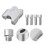 Ibasenice Motorcycle Handlebar Riser Durable Easy Install 1 7