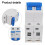 DC 1000V Circuit Breaker with Overload Protection 32A 6