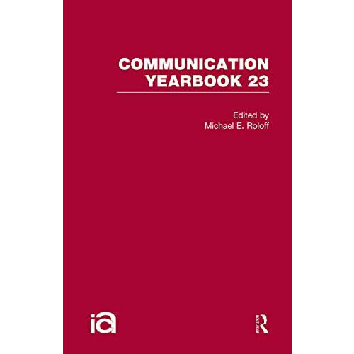 Communication Yearbook 23 Paperback Book