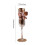 Glass Champagne Flutes with Bow Design 4-Pack 3