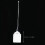 White Marking Tags with Hanging String 1000 pcs 5