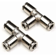 Stainless Steel Union Tee Push-to-Connect Fitting